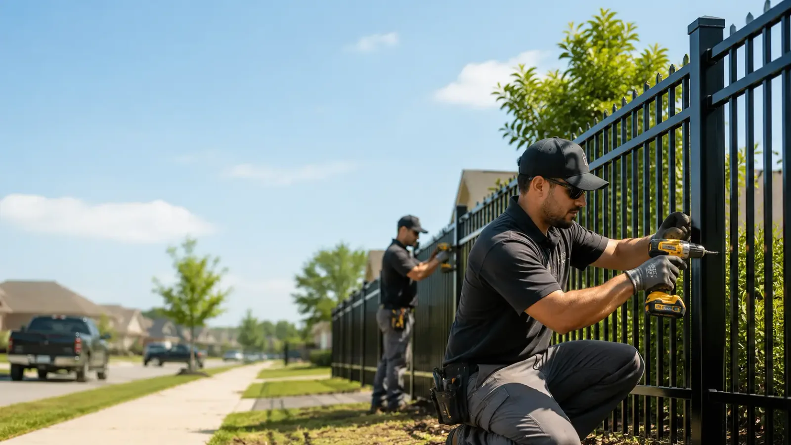 Metal Fence Installation in Afton, MI